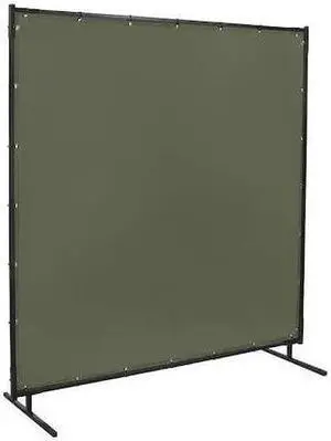 STEINER 501-6X6 Welding Screen, Vinyl, 6 ft. W., 6 ft. H., 12 oz/sq yd, 350