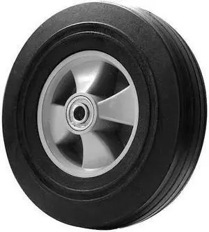 ZORO SELECT MH21VK3902G Wheel,Plastic Hub,10 x 2-1/2