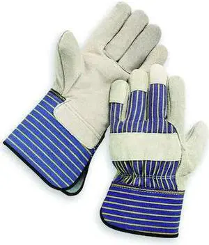 CONDOR 2MDD4 Leather Gloves, Cowhide, Gauntlet Cuff, Wing Thumb, Full Finger,