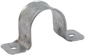 ZORO SELECT 0500381223 Two Hole Strap,Pipe Sz 1 In ZORO SELECT 0500381223 Two Hole Strap,Pipe Sz 1 In