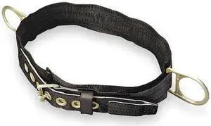 HONEYWELL MILLER 2NA/LBK Body Belt, 2 D-Rings, Hips Location, Stainless Steel,