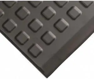 WEARWELL 502 Interlocking Antifatigue Mat Tile, Polyurethane, 2 ft W x 5 ft L,