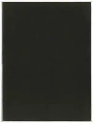 UNITED VISUAL PRODUCTS UV642AEZ-BLACK-SATIN Fabric Bulletin Board 36"H x 48"W