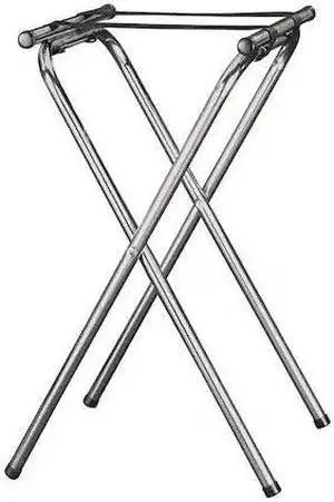 AMERICAN METALCRAFT TRSD1815 Tray Stand,Polished Chrome