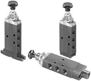 PARKER 414411000 Manual Air Control Valve,3-Way,1/8In NPT
