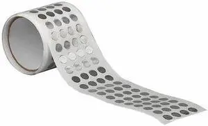 3M 425 Foil Tape,3/4 In.,Shiny Silver,PK500