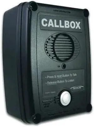 RITRON RQX-111-BLK Wireless Intercom,VHF,Black,800mW