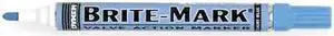 DYKEM 84008 Brite Mark 916 Paint Marker, Medium Tip, Light Blue