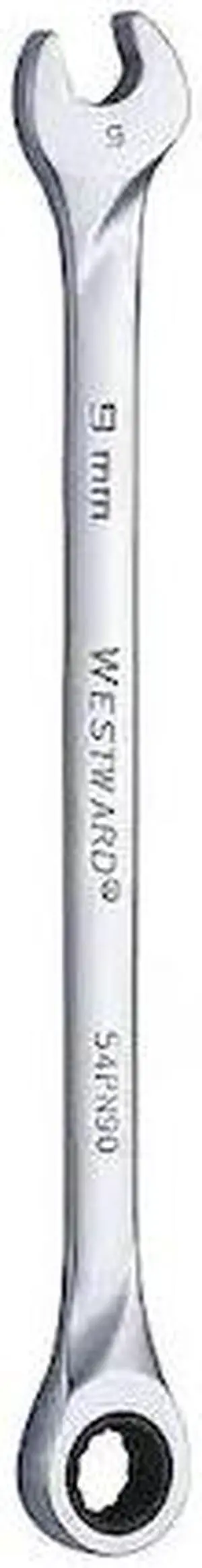 WESTWARD 54PN90 Wrench,Combination/Extra Long,Metric,9m