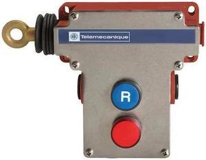 TELEMECANIQUE SENSORS XY2CE2A196H7 Cable Pull Switch,Left,2NO+2NC,24/120VAC