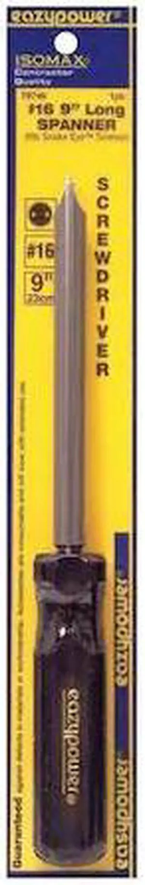 EAZYPOWER 79746 Tamper Resistant Spanner Screwdriver #16 Round