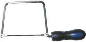 WESTWARD 13P497 Coping Saw,6 In L,Soft Grip,Carbide