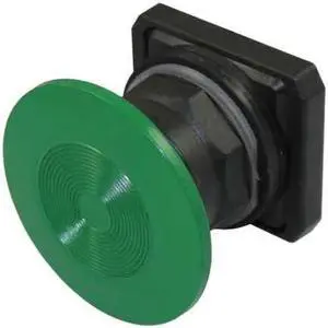 DAYTON 30G362 Push Button operator, 30 mm, Green