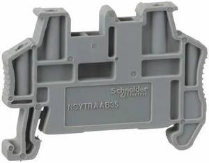 SCHNEIDER ELECTRIC NSYTRAAB35 End Clamp,Clip-OnMnt,35mm DIN Rail