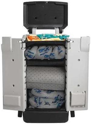 BRADY SPC ABSORBENTS SKA-K2 Spill Kit, Universal, Gray