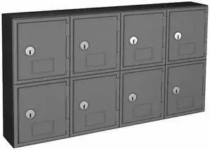 UNITED VISUAL PRODUCTS UVQ1052 Cell Phone Locker, 24 in W, 4 in D, 13 1/2 in H,