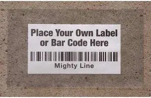 MIGHTY LINE LABELPROT Clear Protective Overlay,6inx10in,PK100