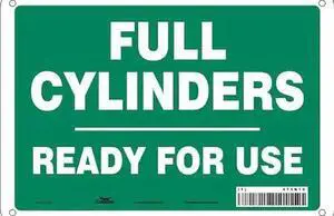 CONDOR 471N10 Safety Sign, 7 in Height, 10 in Width, Aluminum, Vertical