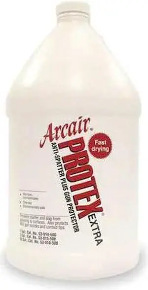ARCAIR 53014500 Anti-Spatter,1 Gallon,Bottle,-40 to 120F
