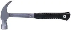 WESTWARD 6DWG3 Curved-Claw Hammer,Steel,Smooth,16 Oz
