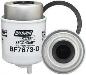 BALDWIN FILTERS BF7673-D Fuel Filter,5-7/32 x 3-9/32 x 5-7/32 In