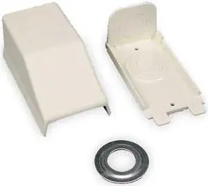 LEGRAND 2310A Entrance End,Ivory,PVC,Ends
