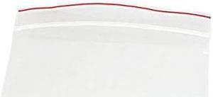 MINIGRIP MGRL2P1012 Reclosable Poly Bag, Zip Seal, 12 in L, 10 in W, 2 mil
