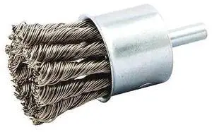 ZORO SELECT 66252839119 Knot Wire End Brush,Shank Size 1/4"