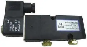 DYNAQUIP CONTROLS 145855.03 Solenoid Air Control Valve,1/4 In,24VDC