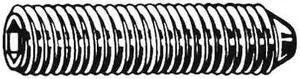 ZORO SELECT U07800.016.0037 Socket Set Screw, Cone, 8-32x3/8, PK100