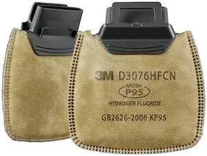 3M D3076HF Combination Cartridge/Filter, D3000, Olive, Push to Connect, 3M(TM)