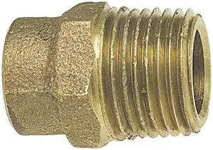 NIBCO 704R-LF 3/4X11/4 Reducing Male Adapter,C x MNPT,3/4 In
