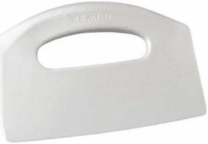 REMCO 69605 Bench Scraper,Poly,White,8 1/2 x 5 In