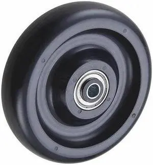 ZORO SELECT 26Y369 Caster Wheel,Polyolefin,5 in.,250 lb.