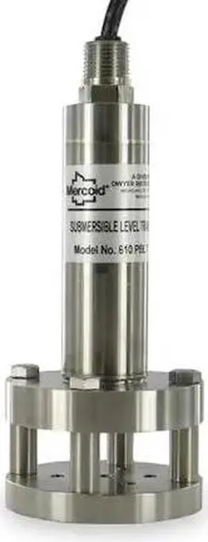 MERCOID PBLT2-20-60-PU Submersible Level Transmitter,To 20 PSI