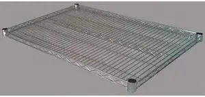 ZORO SELECT 1ECH4 Wire Shelf, 24"D x 60"W, Silver