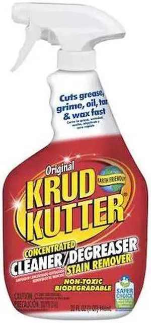 KRUD KUTTER KK326 Cleaner/Degreaser Stain Remover, Spray Bottle, 32 oz,