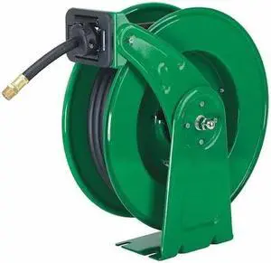 SPEEDAIRE 440G24 Spring Return Hose Reel, 1/2 in Hose Dia., 50 ft Length, 300