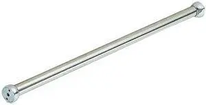 ZORO SELECT 4EEW2 Shower Rod,Chrome,36In