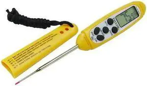 TAYLOR 9848FDA 6" LCD Digital Food Service Thermometer with -40 to 450 (F)