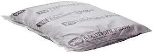 PIG PIL204 Sorbent Pillow, 20 gal Vol Absorbed per Pkg, 10 in x 10 in,
