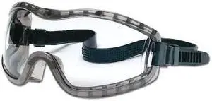CONDOR 5JE28 Impact Resistant Safety Goggles, Clear Anti-Fog, Scratch-Resistant