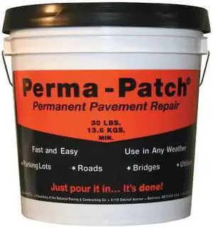 PERMA-PATCH PP-30-CP 30 lb. Black Permanent Pavement Repair