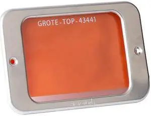 GROTE 43424 Permit Holder,Document,7 1/4Lx4 7/8W In