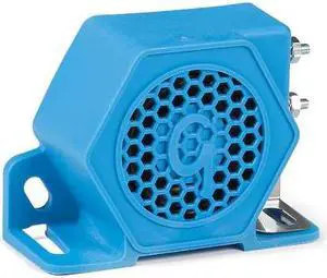 GROTE 73040 Back Up Alarm, Self-Grounding,97dB,Blue