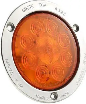 GROTE 53303 10-Diode Pattern Stop/Tail/Turn LED Lamp