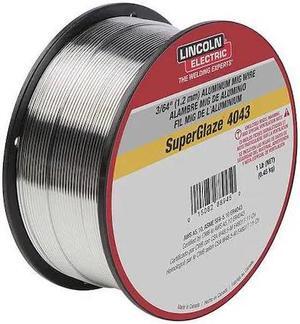 LINCOLN ELECTRIC ED030310 MIG Welding Wire,4043,.045,Spool