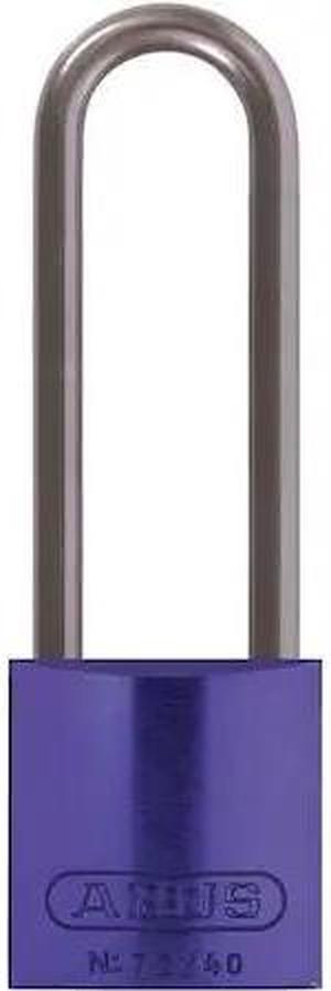 ABUS 72 HB/40-75 KA Purple Lockout Padlock,KA,Purple,1-1/2"H