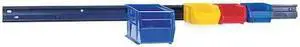 QUANTUM STORAGE SYSTEMS QRU-1W 48" Wall Mount Bin Rail