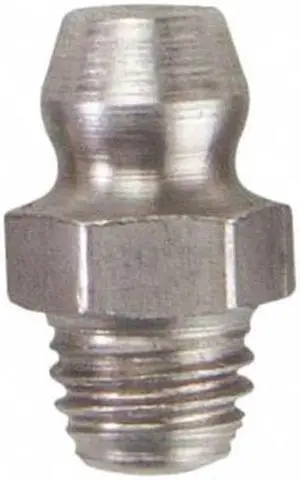 WESTWARD 52NZ73 Fitting,Straight,1/4"-28 Thrd Size,PK10